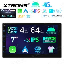 Autoradio Android 7" Stereo Auto WIFI 4gb 64gb 8core CarPlay Dsp Xtrons Tid701l - Miniatura 3