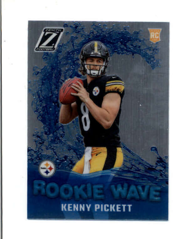 KENNY PICKETT 2022 PANINI ZENITH RWKP ROOKIE WAVE STEELERS RC BD3558