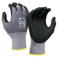 GL601 Micro Foam Nitrile Grip Palm Coated Multi Purpose Protective WORK GLOVES