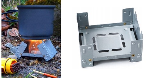 Fornello Portatile In Acciaio Inox Con Accensione Elettronica – Compatto Per Campeggio E Picnic