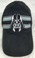 Star Wars Darth Vader Black Adjustable Baseball Cap OSFM Kids Embroidered