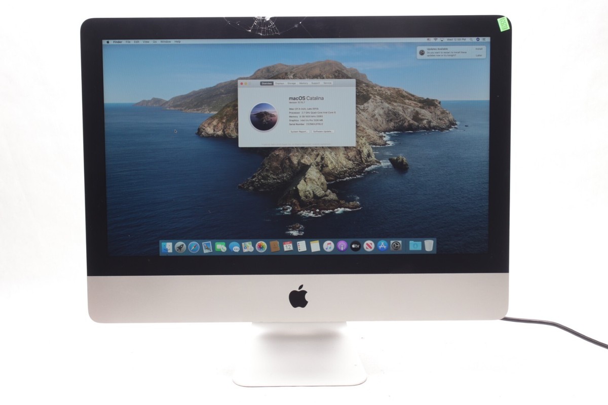 Apple iMac 21.5' 2013 Core i5-4570R 2.7Ghz 8GB RAM 1TB HDD Iris