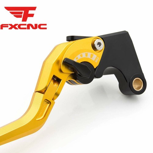fit Honda CB600 HORNET 1999-2005 CNC Foldable Folding Brake Clutch Levers Gold - Picture 5 of 7