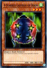 4- Starred Ladybug Of Doom PSV-EN088 Yu-Gi-Oh! Near Mint 25th