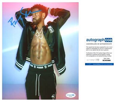 BIG SEAN RAPPER GOOD MUSIC FINALLY FAMOUS 8x10 PHOTO - ACOA COA
