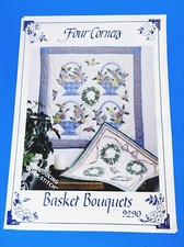 Four Corners "Basket Bouquets" Uncut Unused 1992 Quilt Pattern
