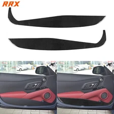 Real Carbon Fiber Interior Door Panel Cover For Toyota GR Supra A90 MK5 2019-22