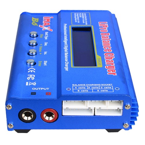 MagiDeal B6 Mini 50W Balance RC Schnellladegerät/Entladegerät für RC Akku - Bild 6 von 9