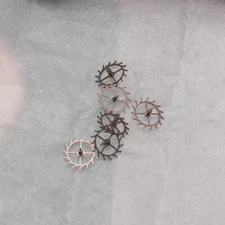 NOS Landeron 48 Chronograph Watch Escape Wheel Part New Old Stock (C14D14)