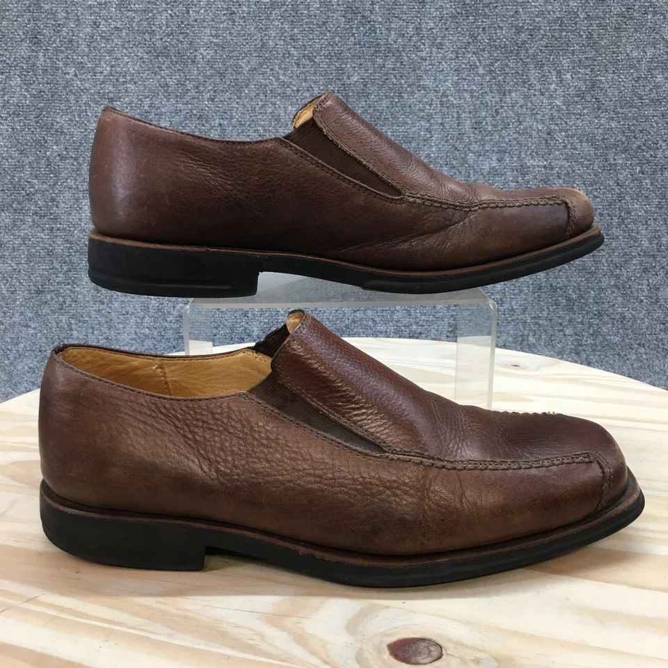 Sandro Moscolini Zapatos Para Hombres 12 D Vestido Mocasín Marrón Sin Cordones Informal Comodidad 5302 Foto 2 de 4
