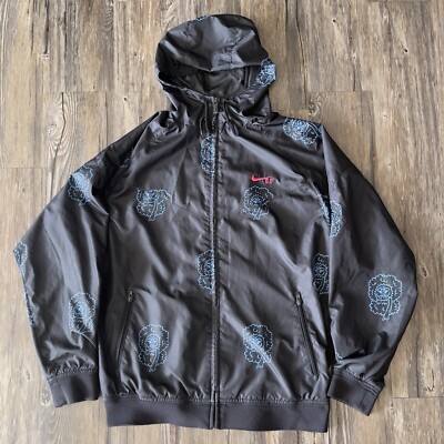 Nike Jacket Nike Sb Print Nike SB Hooded Windbreaker Jacket Lion