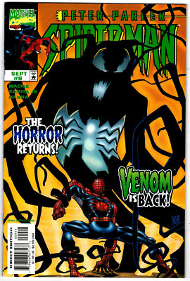 PETER PARKER SPIDER-MAN # 9 Marvel Comics 1999 (vf) Venom | eBay