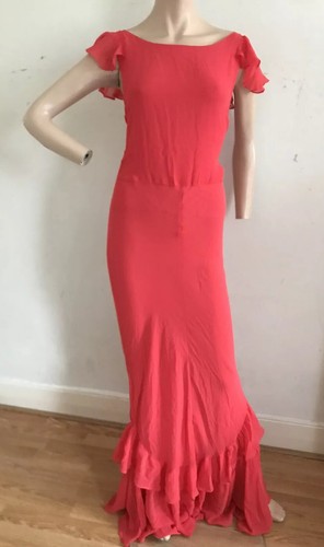 KATE MOSS TOPSHOP RARE RED BALL GOWN PARTY MAXI DRESS UK 16 EU 44 LARGE BNWT - Picture 3 of 12