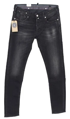 Le TEMPS des CERISES jeans 700 / 11 noir délavé homme 711 slim coton mélangé - Photo 1/4