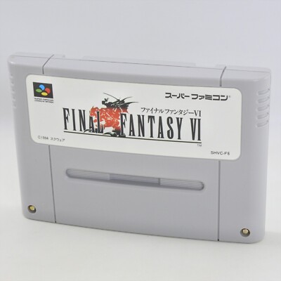 Super Famicom FINAL FANTASY VI 6 FF6 -GOOD- Nintendo 4035 sf | eBay