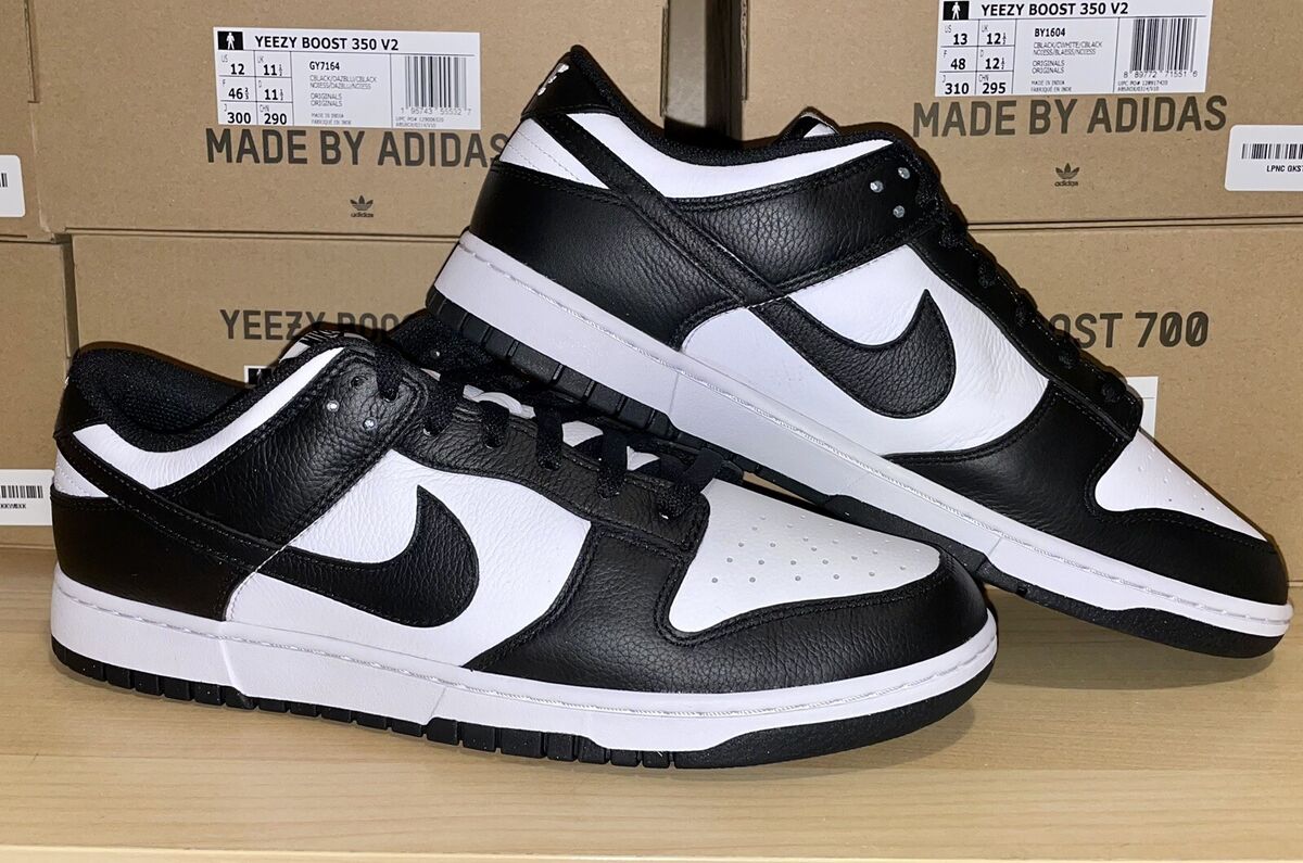 NEW Nike Dunk Low By You Black White Panda (Multiple US Women' ...