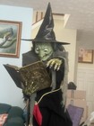 Spirit Halloween Spell Speaking Witch retired Halloween Animatronic prop no box — photo 2