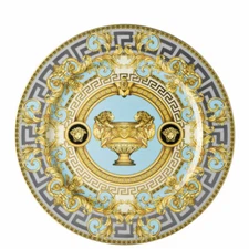 Versace Rosenthal - Place Card Plate 30 cm Prestige Gala Le Bleu 2 Versace
