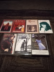 KATHY MATTEA 7 CASSETTES COUNTRY/GOOD/GOOD SOUND QUALITY/PRE-OWNED