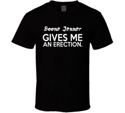 Boone Jenner Gives Me An Erection Funny Hockey Lover Cool Fan T Shirt