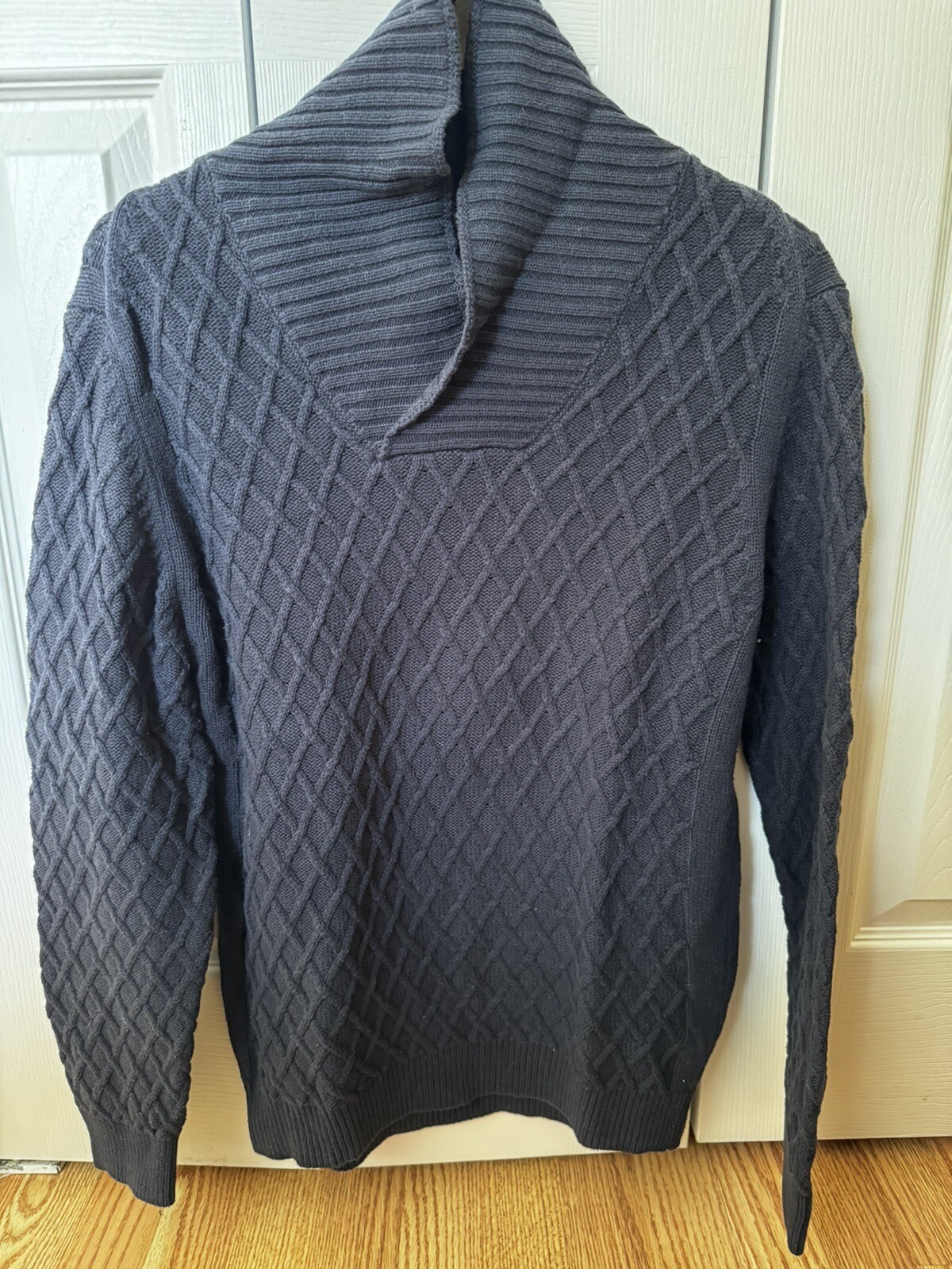 Massimo Dutti sweater collared pullover Mens size… - image 2
