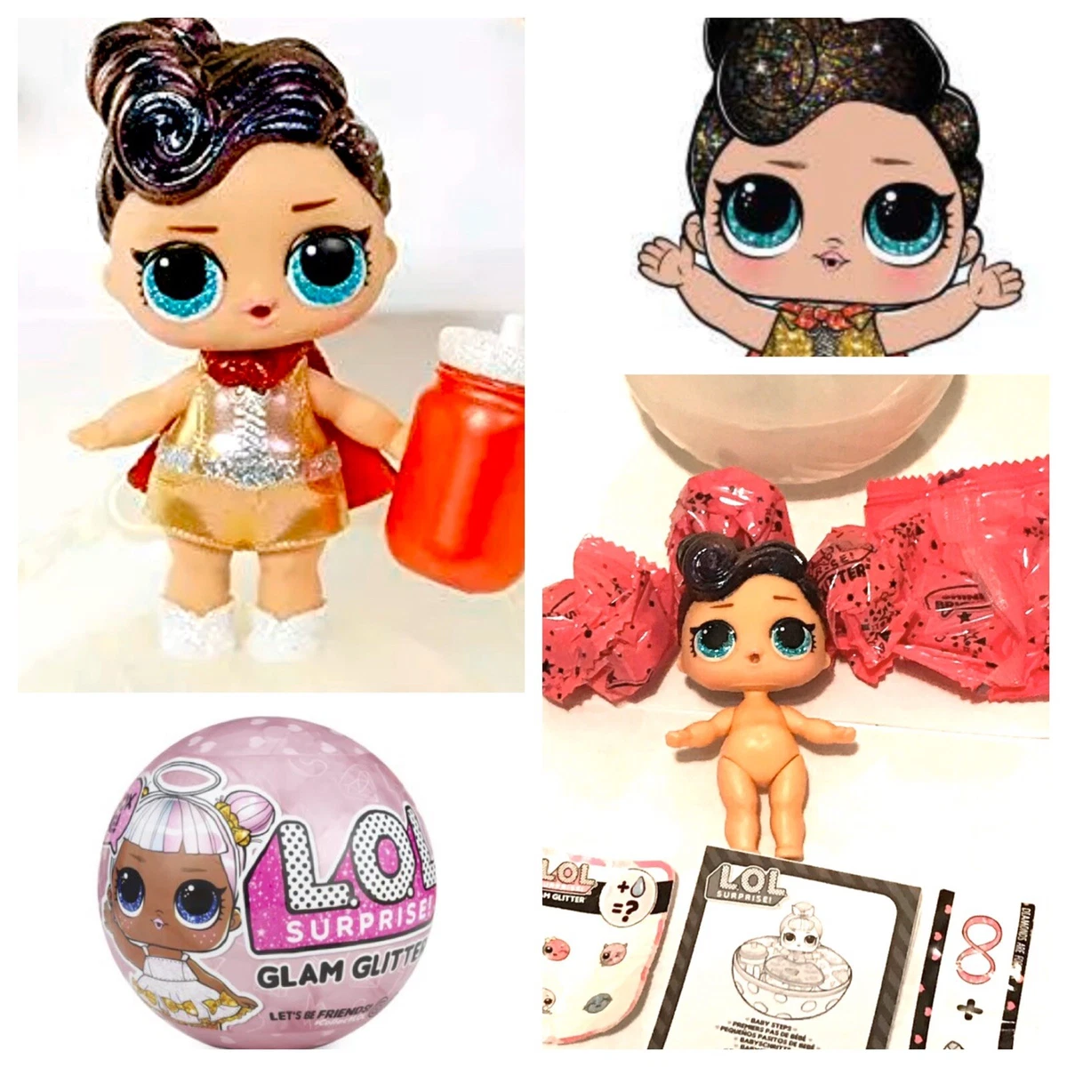 LOL Surprise GLAM GLITTER BALL DOLL SERIES (1) L.O.L. Ball Mystery NEW  SEALED