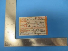 Vintage 1970 Missouri Non-Resident Small Game Hunting Permit D. Lundstrom S1721