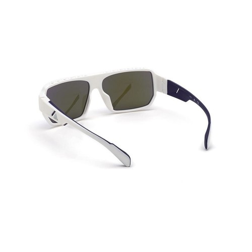 Adidas SP0038 21Z Matte White Plastic Mirrored Sunglasses Frame 61-13-140 SD* - Picture 3 of 3