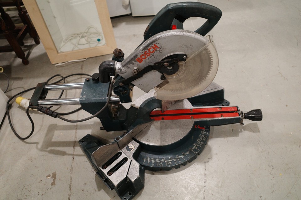 Bosch Professional GCM 10 S Mitre Saw 110v eBay