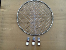 7 Stainless Steel Headlamp Headlight Lamp Light Stone Guard Grill Bike Chopper 7 Stainless Steel Headlamp Headlight Lamp Light Stone Guard Grill Bike Chopper
