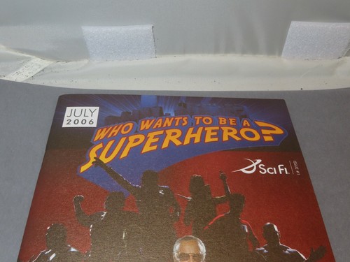 Ciencia ficción de Stan Lee ¿Quién quiere ser un superhéroe? Libro autografiado PSA/ADN certificado de autenticidad 1A - Imagen 6 de 9