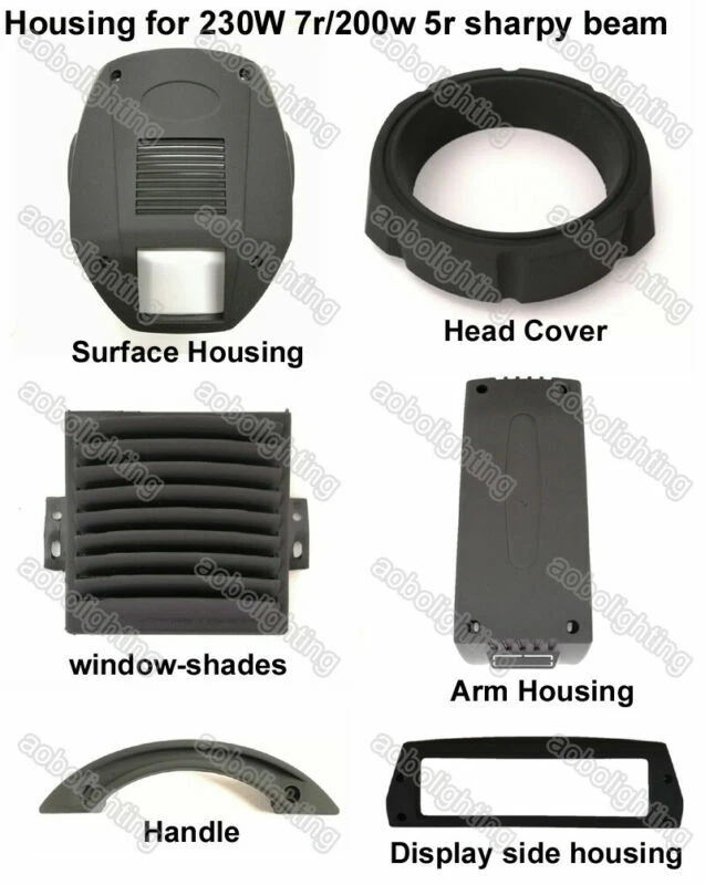 Stage light beam 7r 230w beam moving head lights Case 200w 5r Stage Lights Parts - Image 2 of 4