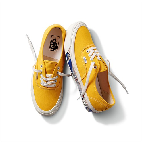 VANS ANAHEIM FACTORY SIDEWALL PRINT AUTHENTIC 44 DX YELLOW (VN0A54F241Q) US  11 | eBay