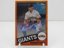 MAURICIO DUBON 2020 TOPPS ROOKIE AUTOGRAPH AUTO #20/25 -GIANTS!!