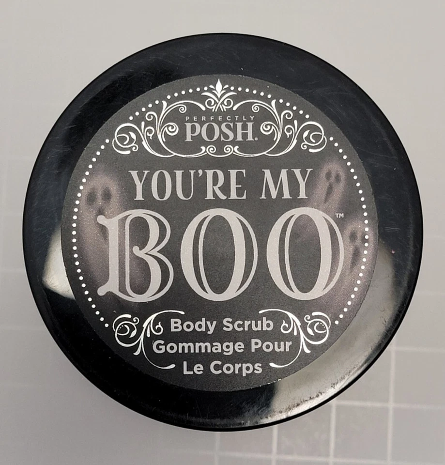 Perfectly Posh Body Scrub YOU’RE MY BOO 6 ounce Jar NEW - Image 2 of 4