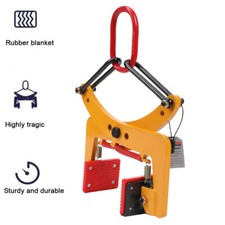 280kg Stone Lifting Clamps Plate Crane Clamp Stone Panel Carrying Tool 6-24cm