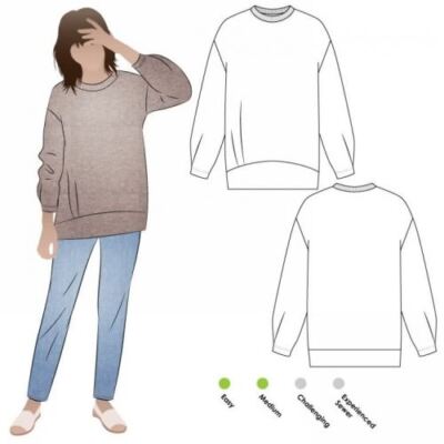 Style Arc Schnittmuster Jara Tunika Gr. 18-30