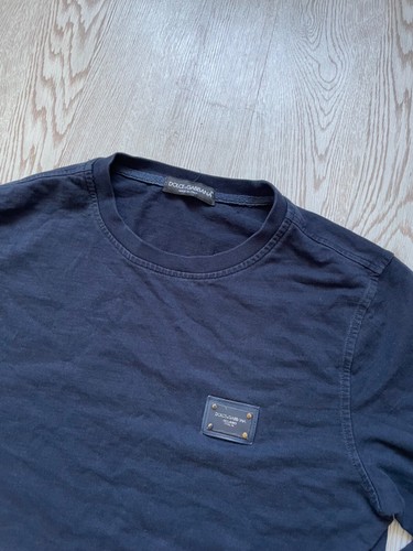 Dolce Gabbana Milano Italia smal logo navy blue mens sweatshirt size M - 第 16/16 張圖片