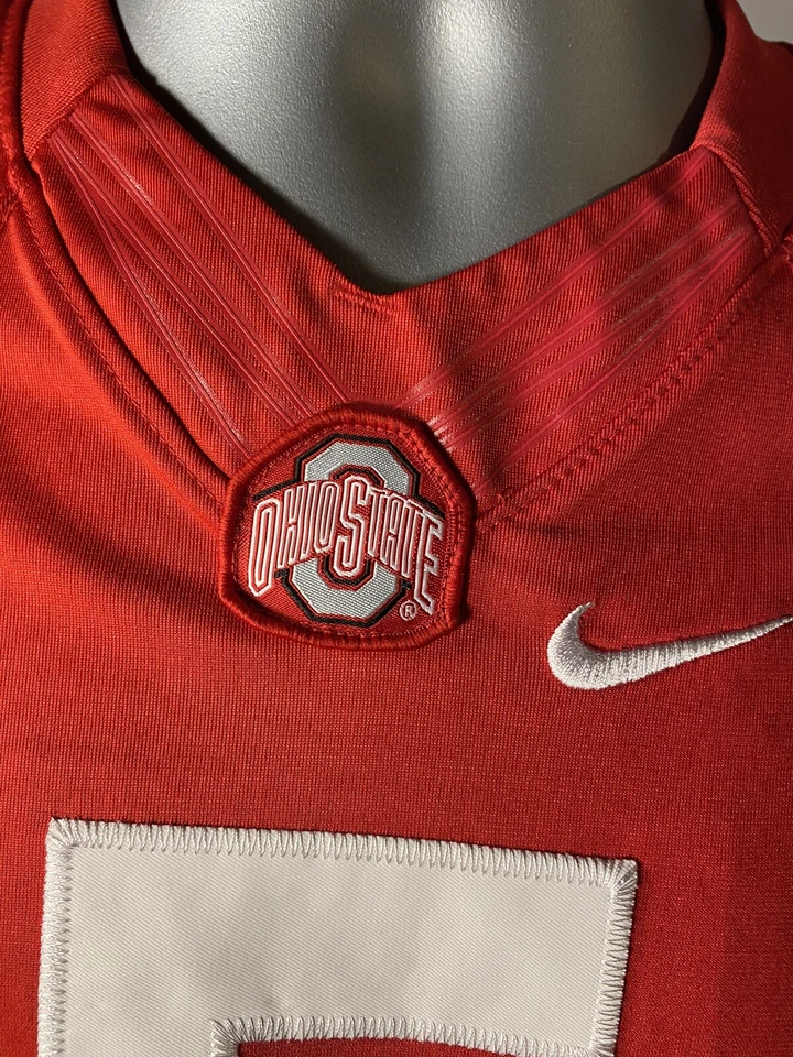 Camiseta Nike Ohio State-Youth Lg, calidad bordada números/detalle, no calcomanías Foto 4 de 4