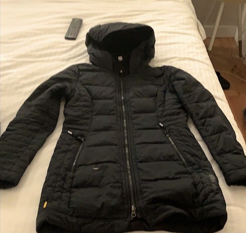 LOLE Women's Black Long Down Filled 