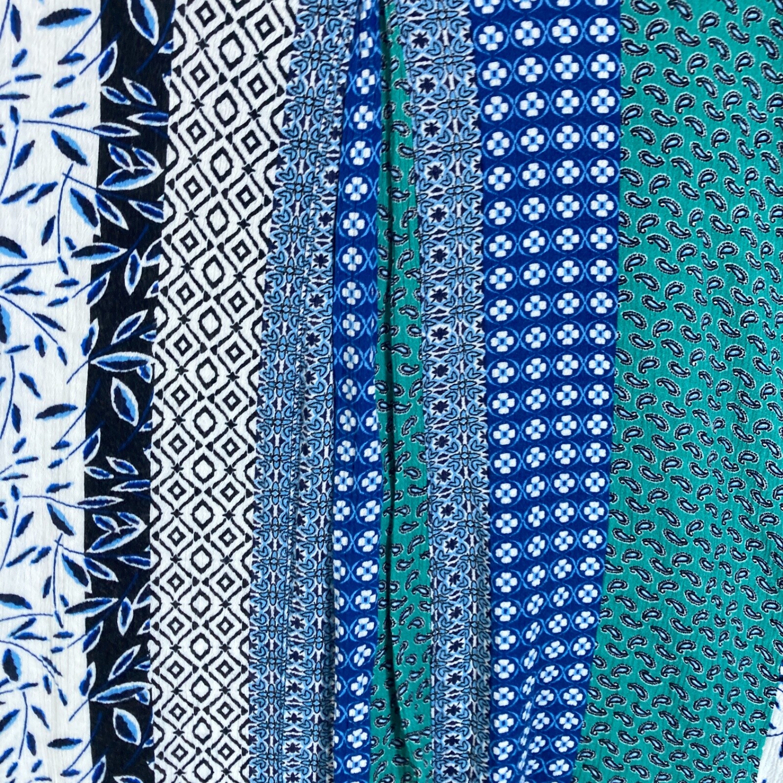 Flared Sleeve Patchwork Crochet Tunic Boho Zac & … - image 14