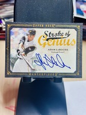 2008 Upper Deck Masterpieces Adam LaRoche Autograph #SG-AL Pittsburgh Pirates