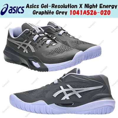 Taille homme Asics Gel-Resolution X Night Energy gris graphite 1041A526-020 - Photo 1/4
