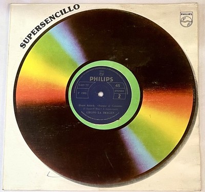 Grupo La Imagen    Just An Illusion / Heart Attack - RARE - Philips 1982 Maxi EX