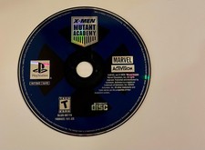 X-Men Mutant Academy Sony PS1 PS2 Black Label Disc Only Works