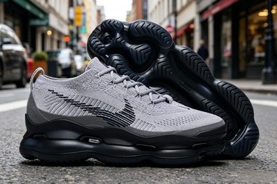 #ad 🔥 New Nike Air Max Scorpion FK Flyknit 2022 DJ4701 006 Grey Sneakers $147.99