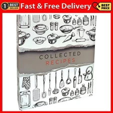Better Kitchen Products Recipe Binder, Full Page 3 Ring Standard Binder Organ...