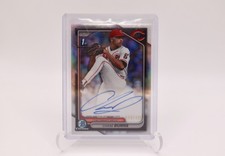 2024 Bowman Draft - Chase Burns 1st Refractor Auto /499 #CPA-CB