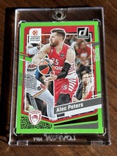 2023 Panini Donruss Euroleague Basketball Alec Peters, Numbered To /25