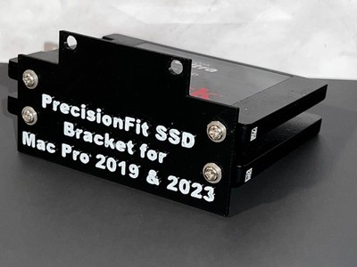 PrecisionFit SSD Mounting Bracket for Apple Mac Pro 2019 2023 Tower A1991 A2304